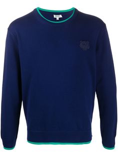 Kenzo джемпер с вышивкой