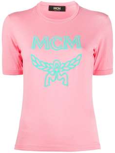 MCM футболка с круглым вырезом и логотипом