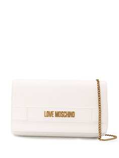 Love Moschino сумка на плечо с металлическим логотипом