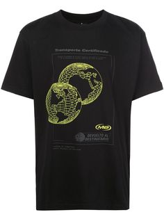 Marcelo Burlon County Of Milan футболка свободного кроя с принтом