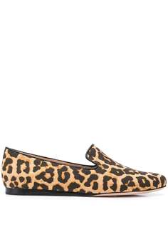Veronica Beard Griffin leopard print loafers