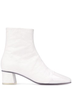 Mm6 Maison Margiela contrasting toe ankle boots