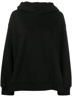 Mm6 Maison Margiela logo print oversized hoodie