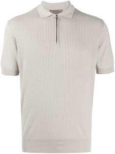 Corneliani plain polo shirt