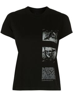 Rick Owens DRKSHDW abstract-print crew-neck T-shirt
