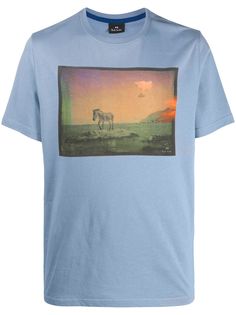 PS Paul Smith zebra print T-shirt