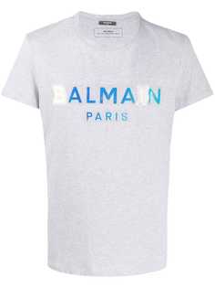 Balmain футболка с логотипом