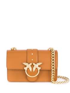 Pinko logo plaque shoulder bag