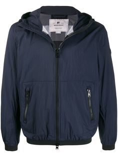 Woolrich куртка на молнии с капюшоном