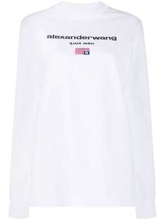 Alexander Wang толстовка с логотипом