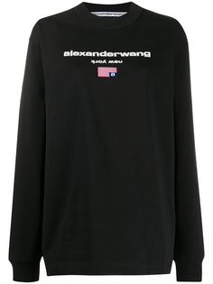 Alexander Wang толстовка с логотипом