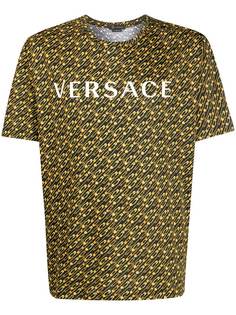 Versace футболка с принтом