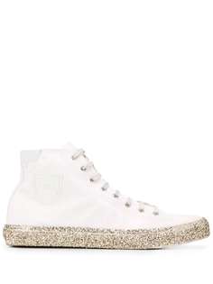 Saint Laurent кеды Alta с блестками