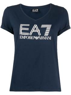 Ea7 Emporio Armani футболка с логотипом