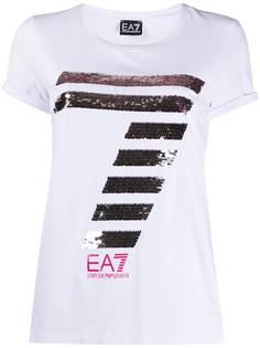 Ea7 Emporio Armani футболка с логотипом