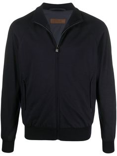 Corneliani трикотажная куртка на молнии