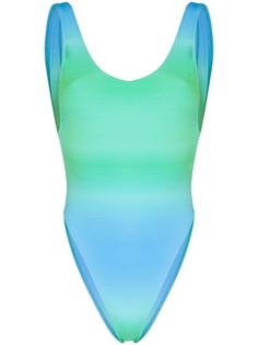 Jacquemus слитный купальник Le Maillot Camerio с эффектом омбре