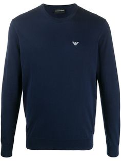 Emporio Armani джемпер с круглым вырезом