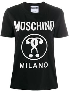 Moschino футболка с логотипом
