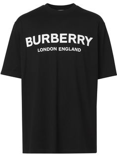 Burberry футболка с логотипом