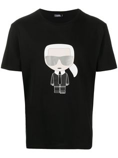 Karl Lagerfeld футболка Karlito с принтом