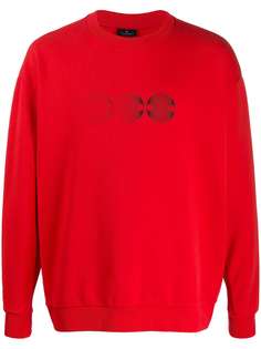 Marcelo Burlon County Of Milan linear sphere-print crew neck sweatshirt