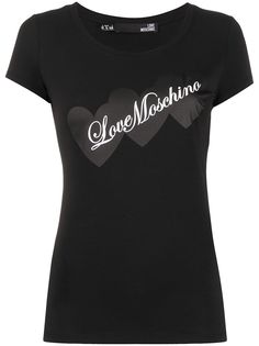 Love Moschino футболка с принтом