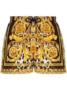 Versace плавки-шорты с принтом Wild Baroque