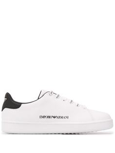 Emporio Armani кроссовки с логотипом