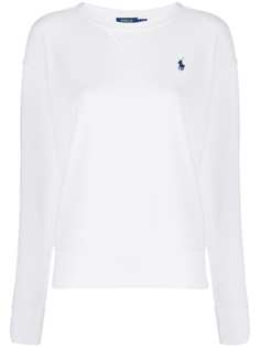 Polo Ralph Lauren толстовка с вышитым логотипом и круглым вырезом