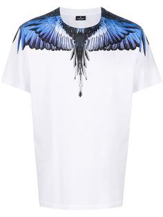 Marcelo Burlon County Of Milan feather-print boxy T-shirt