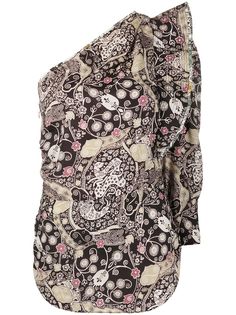 Isabel Marant Étoile топ Carina с принтом пейсли