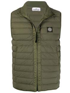 Stone Island quilted-down gilet