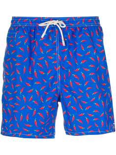 Mc2 Saint Barth pepper print swim shorts