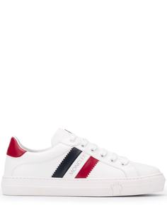 Moncler stripe detail trainers