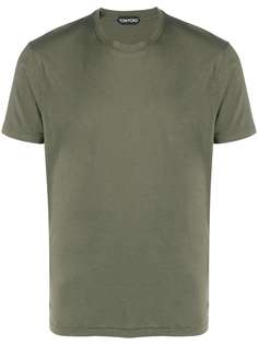 Tom Ford crew-neck short sleeved jacket