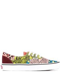 Vans patchwork animal-print sneakers