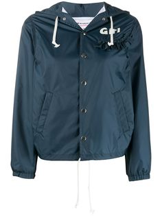 Comme Des Garçons Girl куртка с капюшоном и оборками