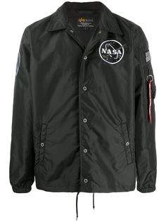 Alpha Industries NASA satin-shell jacket