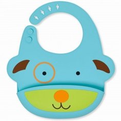 Силиконовый слюнявчик Skip Hop "Собака"