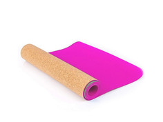 Коврик Larsen TPE+ 173x61x0.4cm Pink-Corkwood 358819