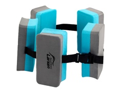 Пояс для обучения плаванию Larsen AquaFitness YP-10B 5 секций Graphite-Turquoise 359155
