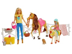 Кукла Mattel Barbie Челси и любимые лошадки FXH15