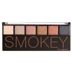 FOCALLURE Палетка теней Smokey