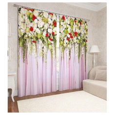 Фотошторы Сирень Украшение из