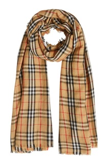 Большой шарф в клетку Vintage Check Burberry