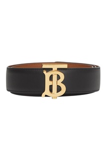 Двухсторонний ремень с пряжкой-монограммой Burberry