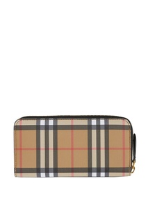 Большой кошелек в клетку Vintage Check Burberry
