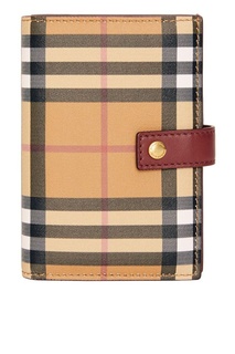Клетчатый бумажник Burberry