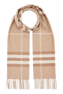 Широкий клетчатый шарф Burberry
